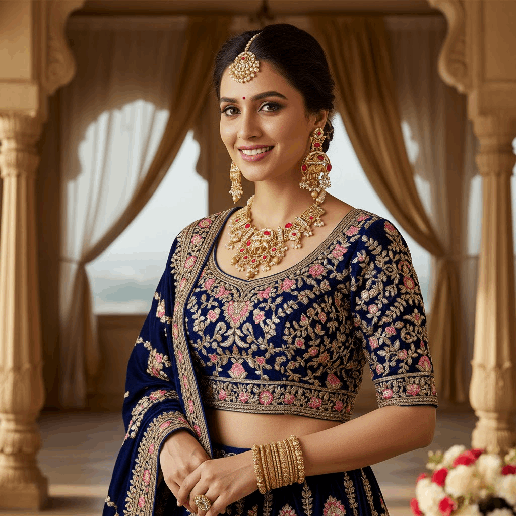 Elephant Necklace Set | Rajputi Luxury Rajwadi Wedding Jewelry