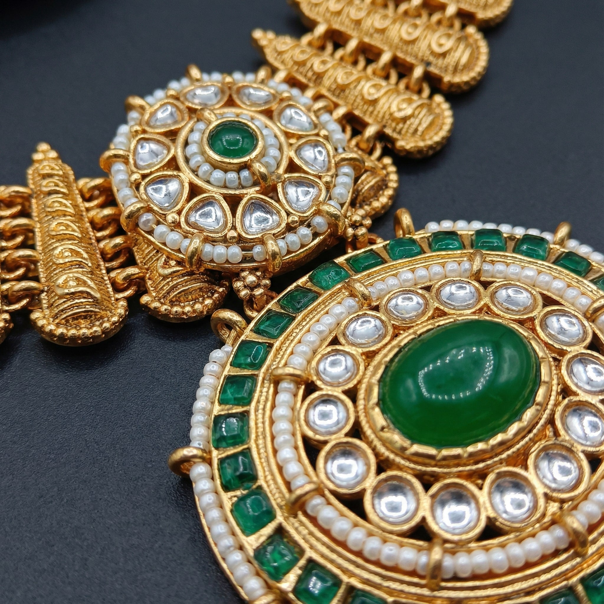 Kundan Choker Set | Rajputi Luxury Indian Bridal Jewelry