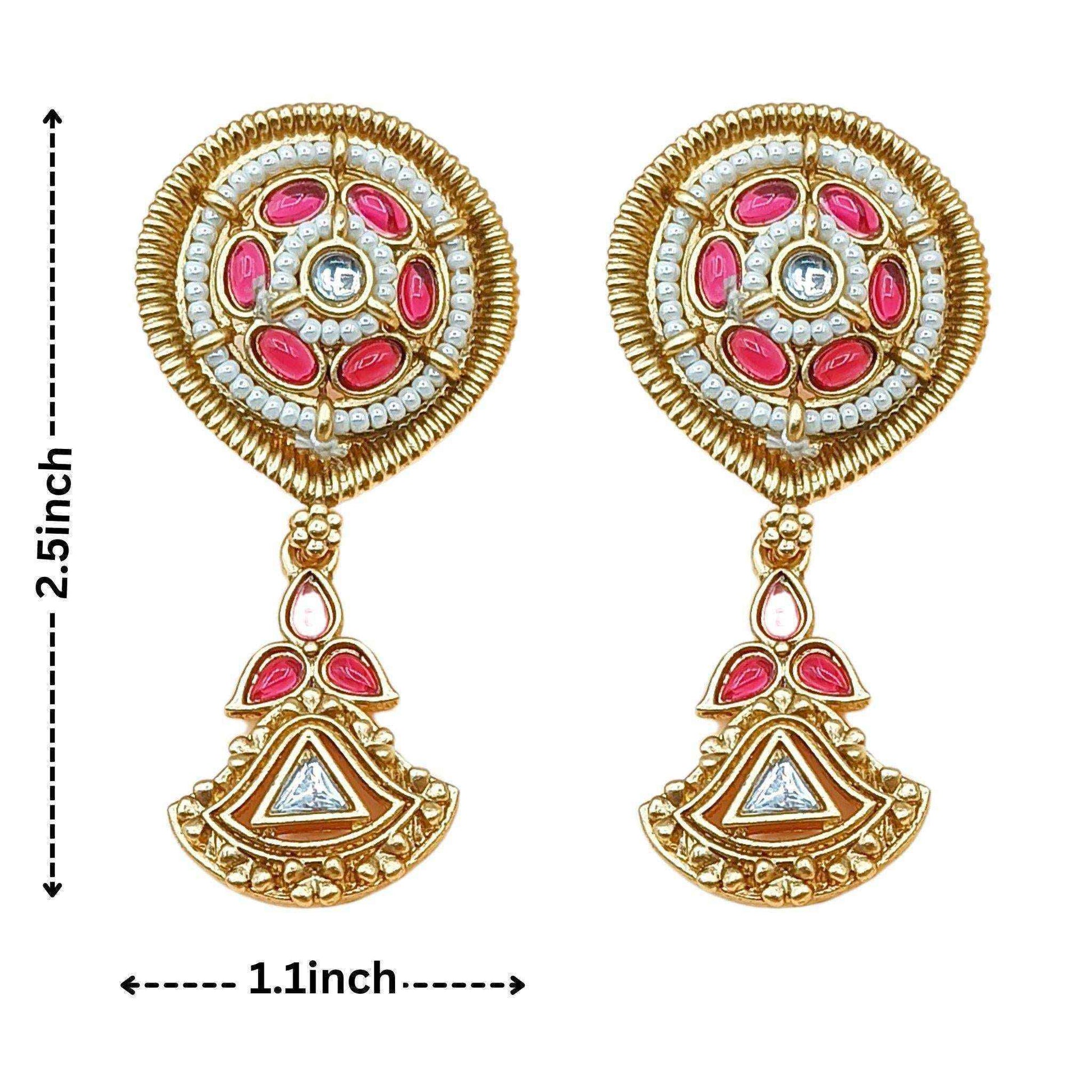 Kundan Choker Set | Meenakari Rajputi Luxury Indian Jewelry